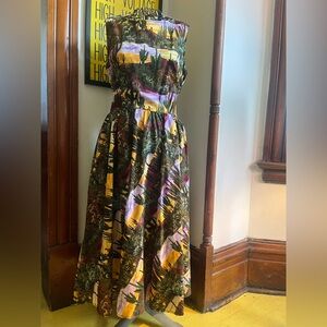 Retrolicious Desert Scene Print 1950s Style Dress - Size L. Brand new!